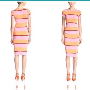 Christian Siriano Stripe Dress